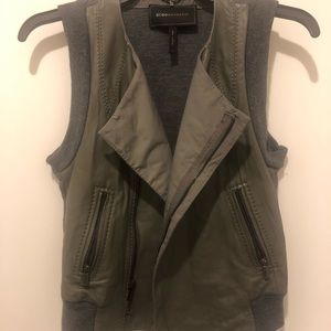 BCBG maxazria vest size s